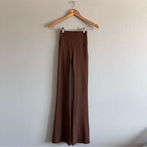 lululemon athletica Brown Flare Leggings